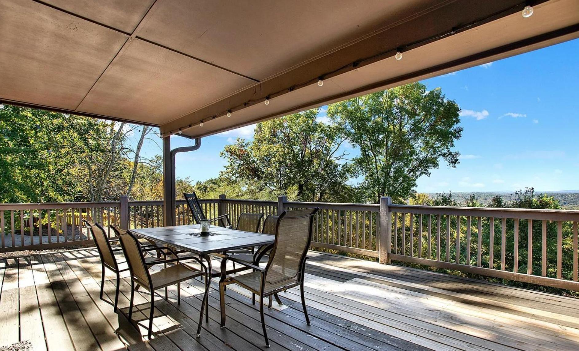 Birds Eye Cabin - Sunset & Starry Retreat Pet Friendly W Private Hottub, Fire Pit And Game Room 埃利杰 外观 照片