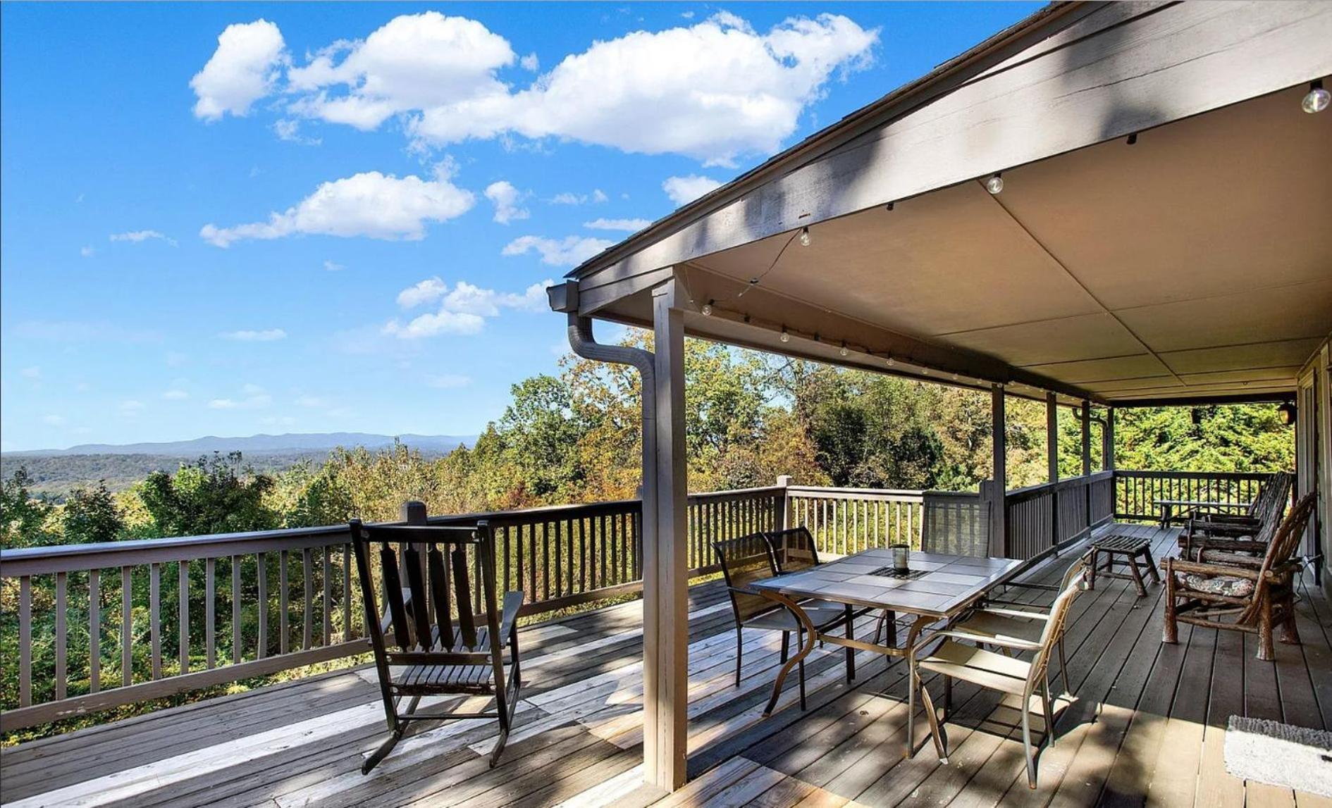 Birds Eye Cabin - Sunset & Starry Retreat Pet Friendly W Private Hottub, Fire Pit And Game Room 埃利杰 外观 照片