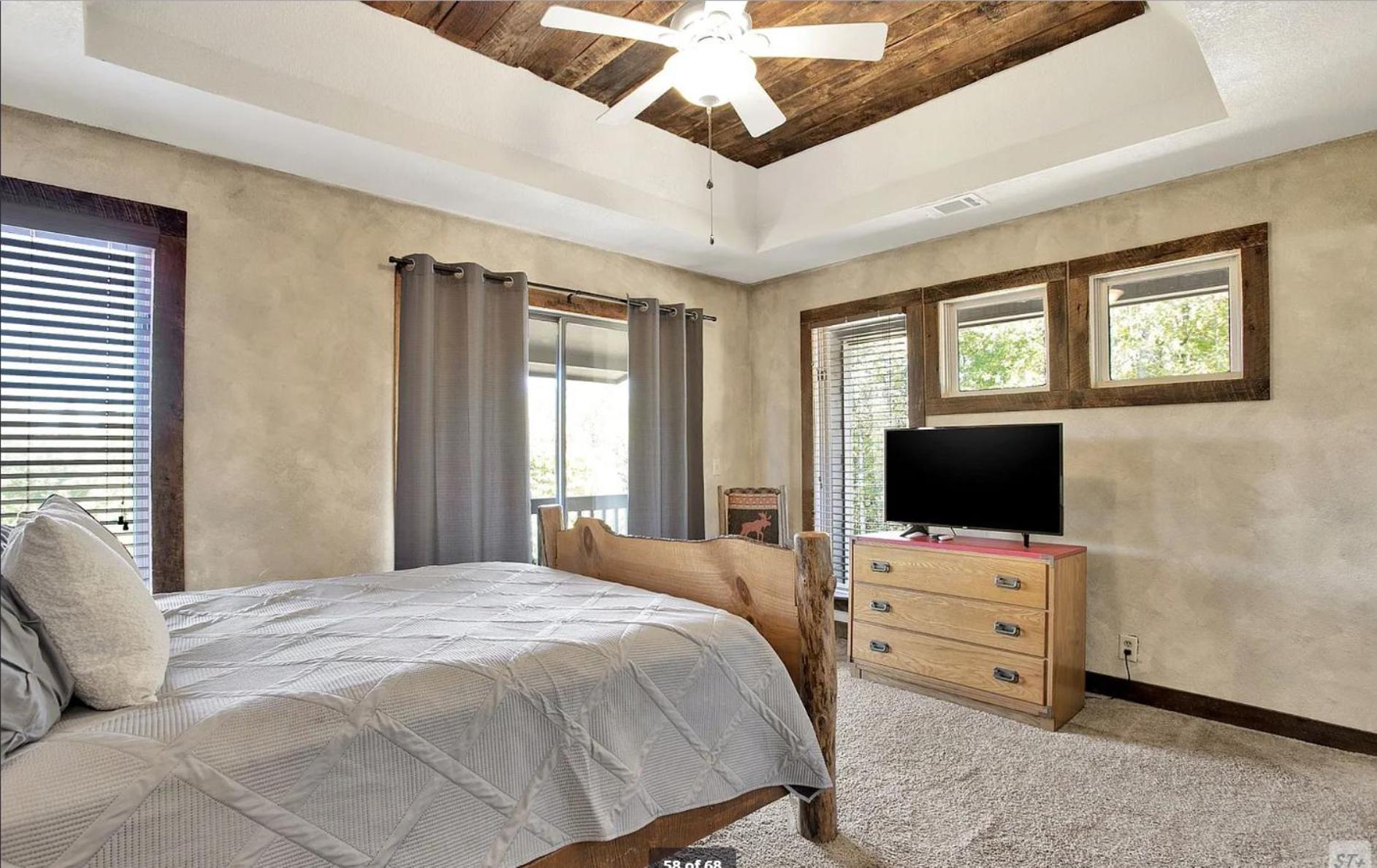Birds Eye Cabin - Sunset & Starry Retreat Pet Friendly W Private Hottub, Fire Pit And Game Room 埃利杰 外观 照片